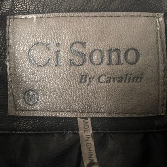 Ci Sono Black Moto jacket, M - Picture 5 of 6